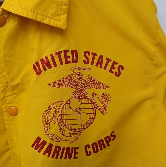 Vintage '80s Yellow Sports Jacket - Picture 3 of 7